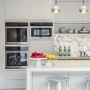 3000 sqft Townhouse - Highgate | Bespoke lacquer and marble kitchen detail  | Interior Designers